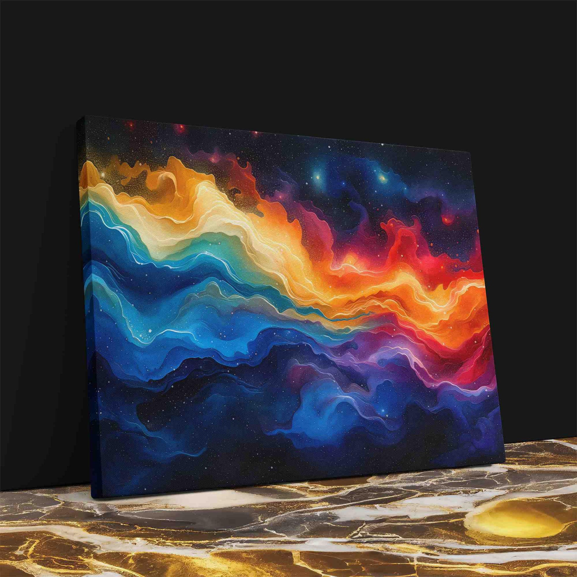 Boundless Void - Large Abstract Canvas Print