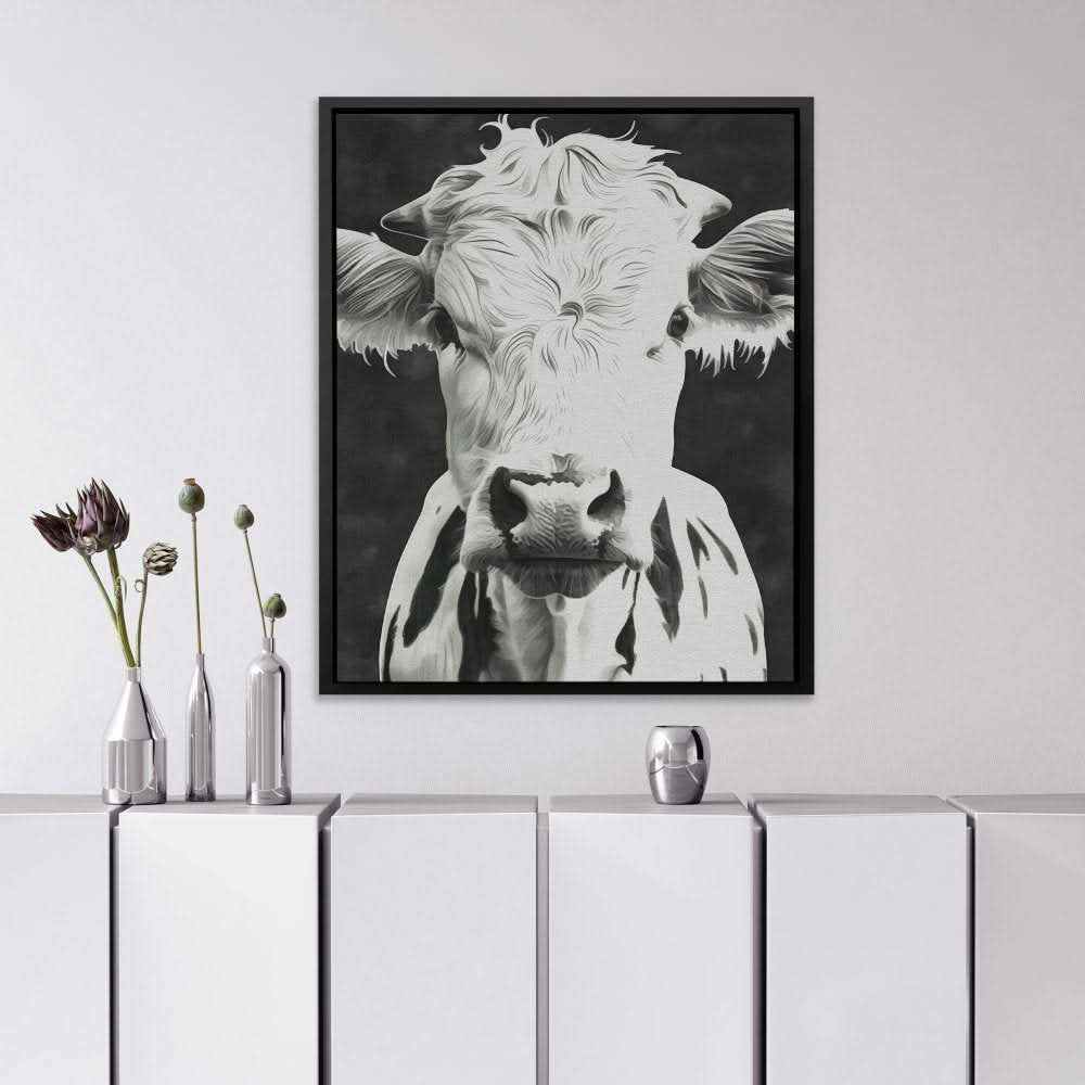 Bovine Portrait - Wall Art Print