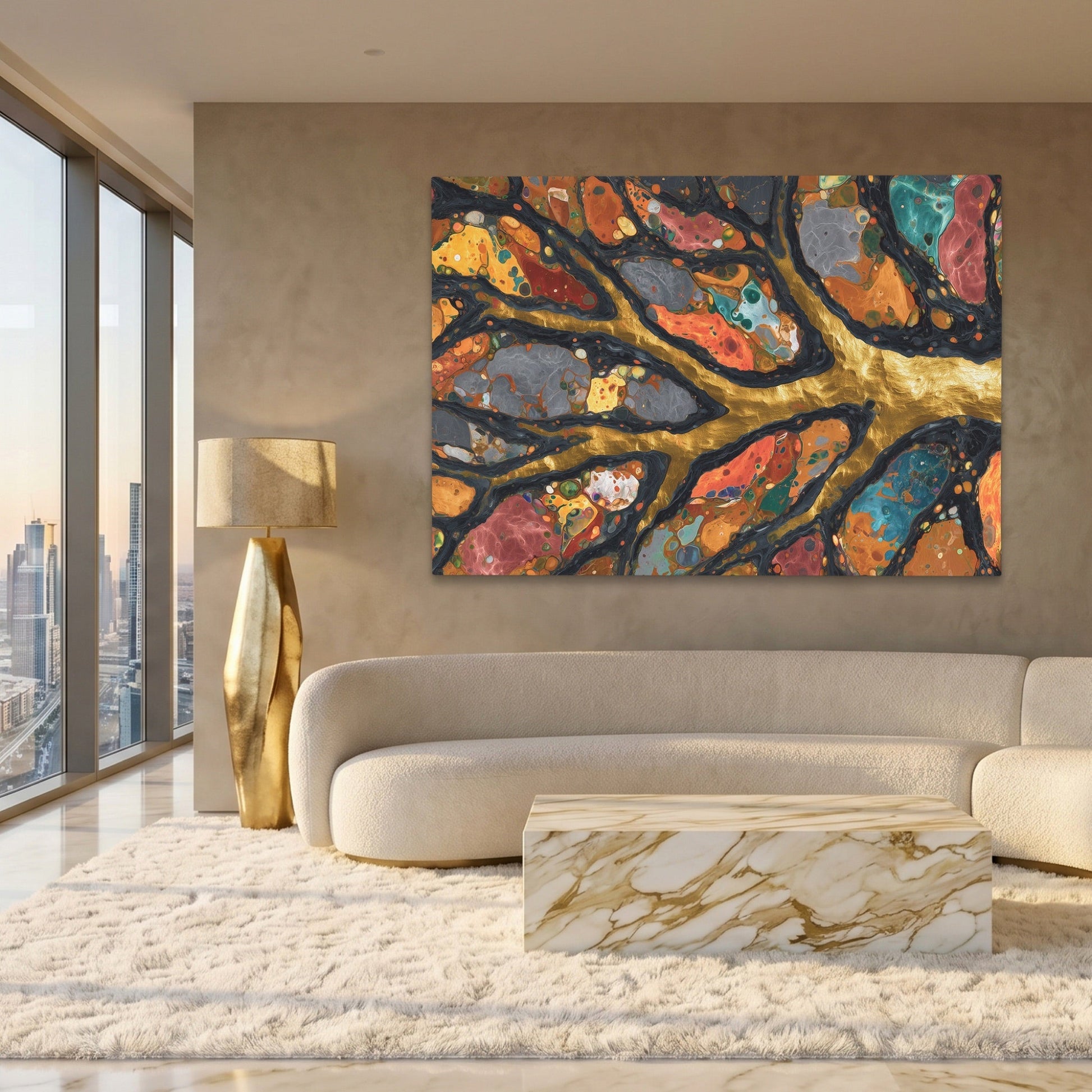 Branches Aged Splatter