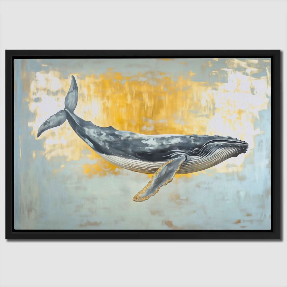 Breach of Light - Large Minimalist Canvas Print