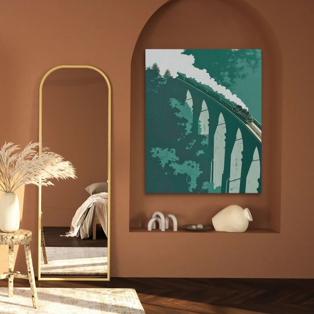 Bridge to Nowhere - Large Canvas Print