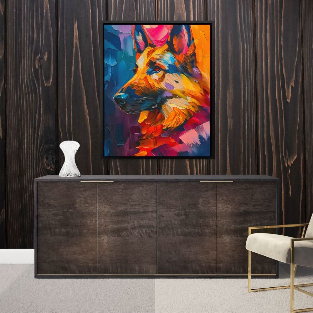 Brilliant German Shepherd - Animals Art
