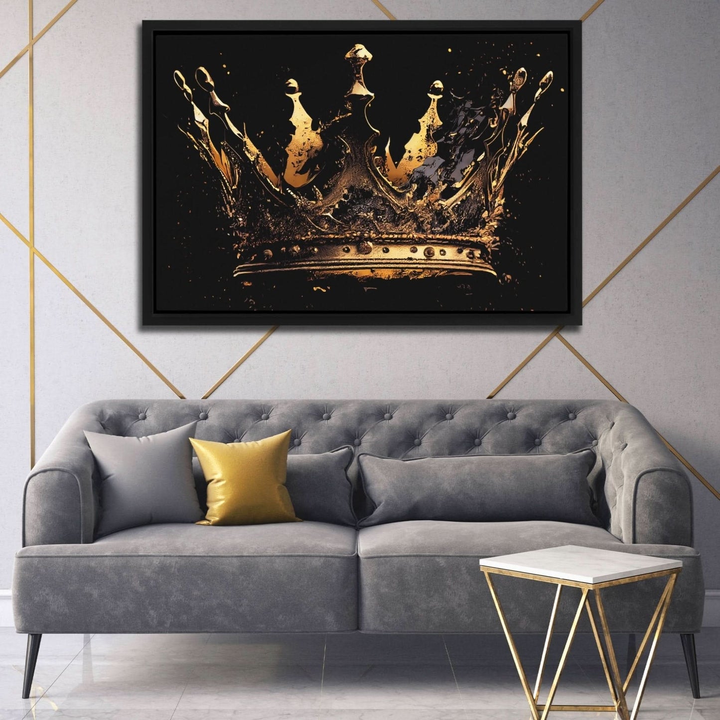 Broken Gothic Crown - Crown Art