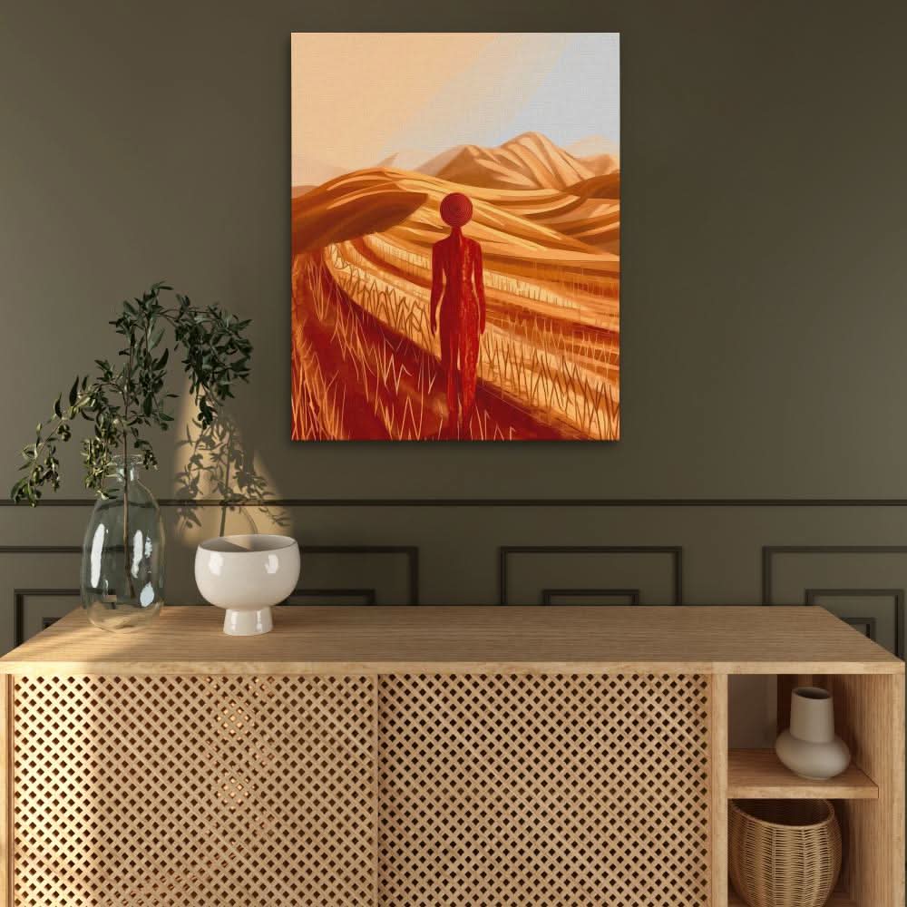 Bronzed Beauty - Brown Wall Art