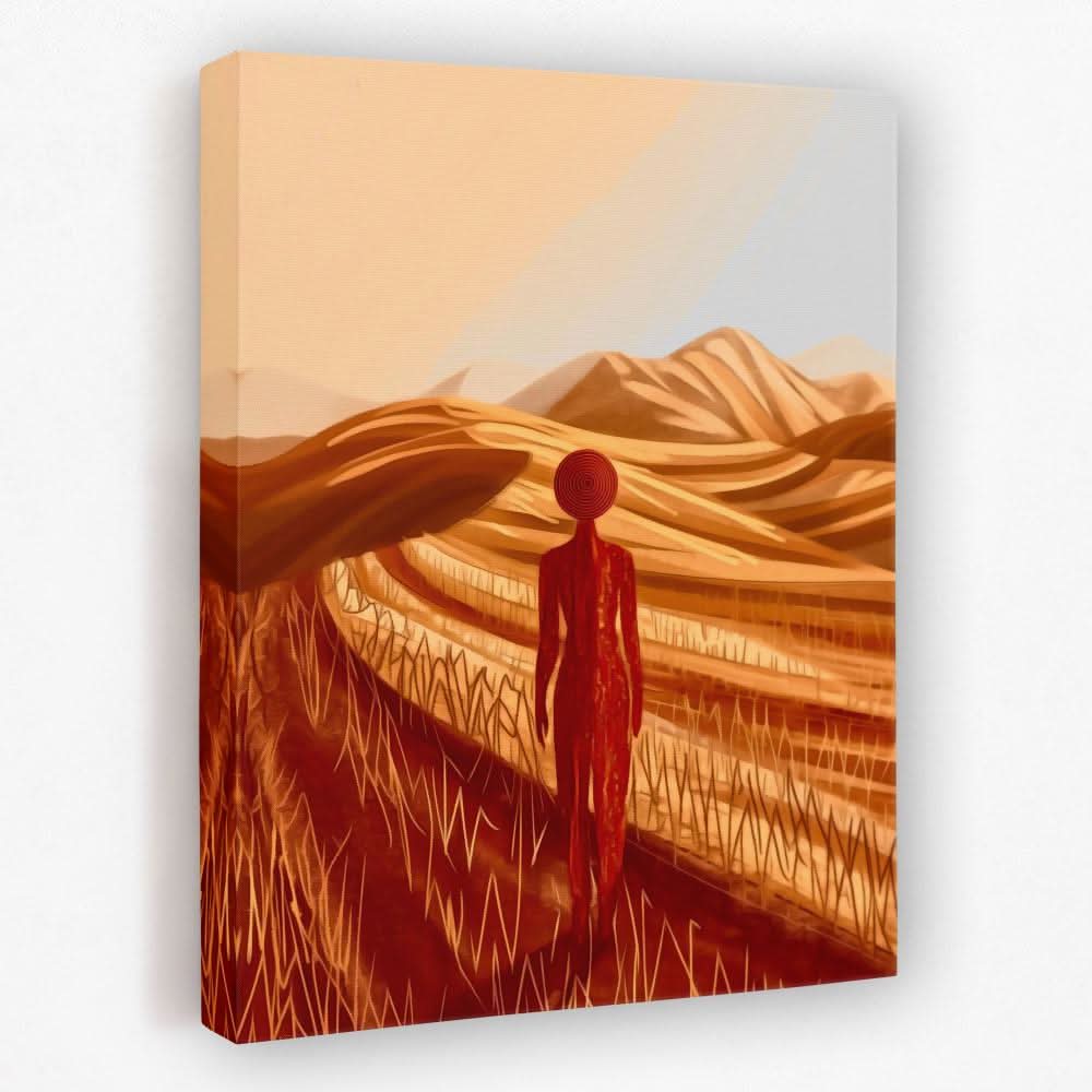 Bronzed Beauty - Bronze Canvas Wall Art