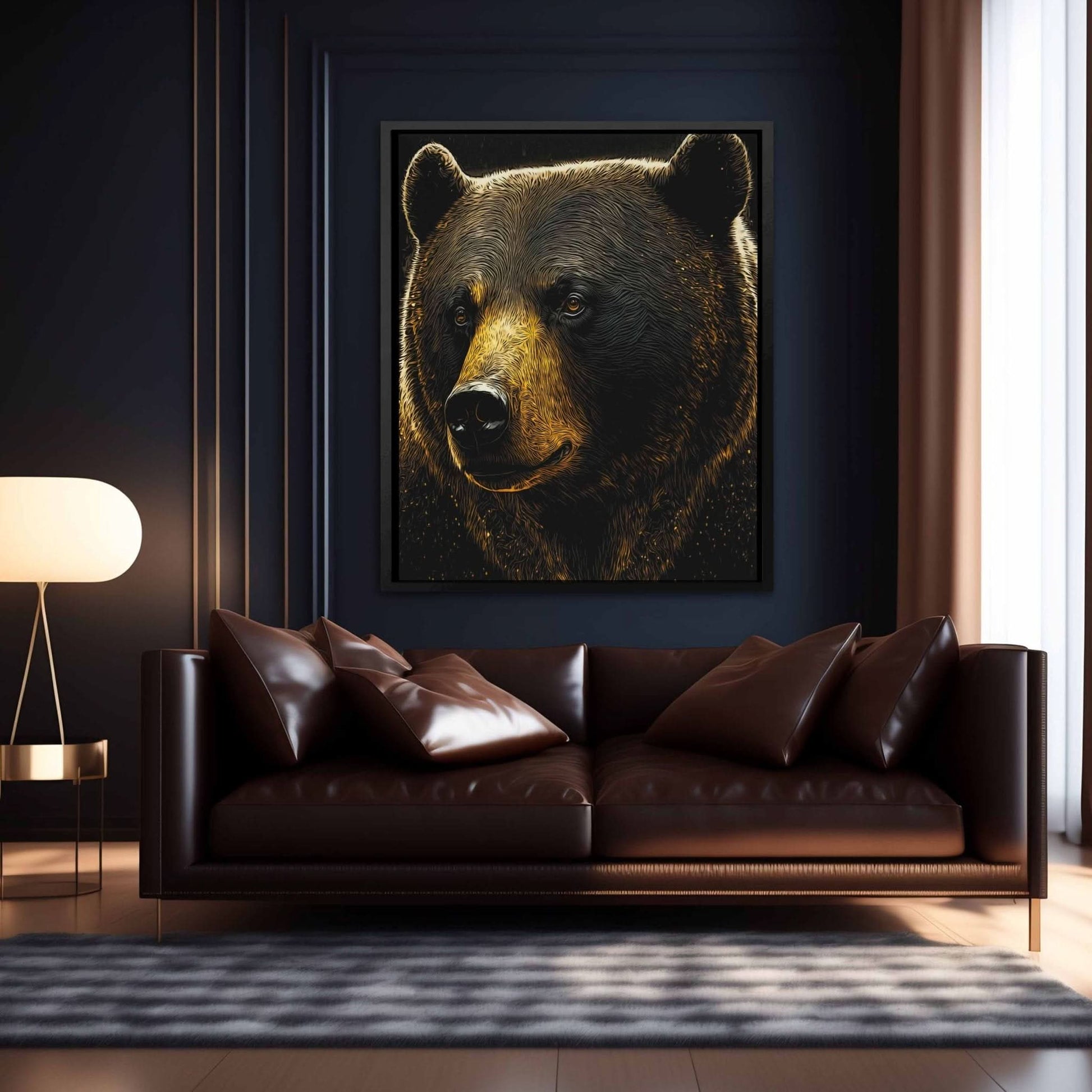 Brown Bear - Wall Art Print