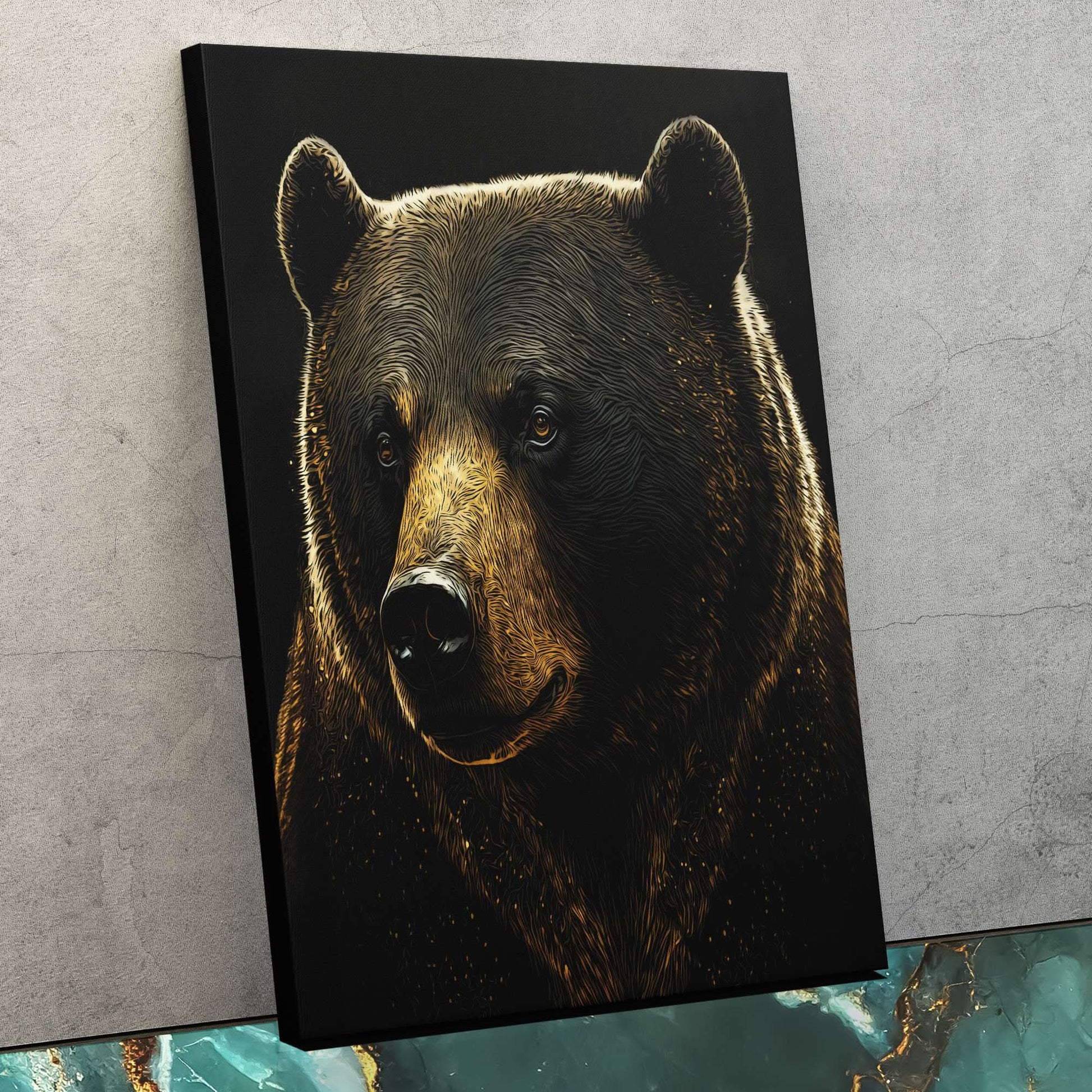 Brown Bear - Wall Art Print