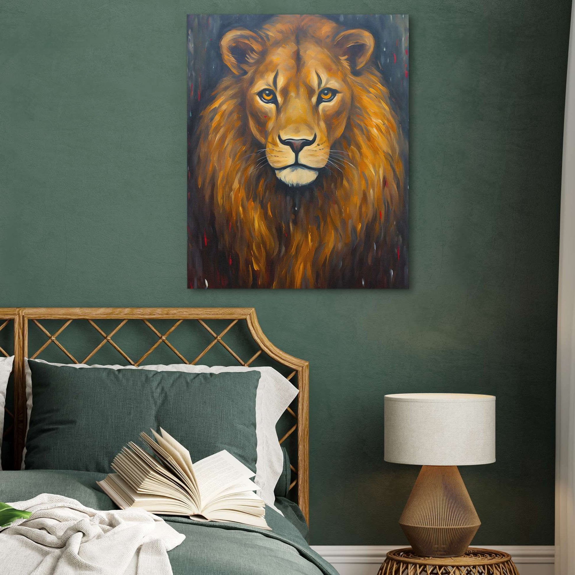 Brown Lion - Animals Art