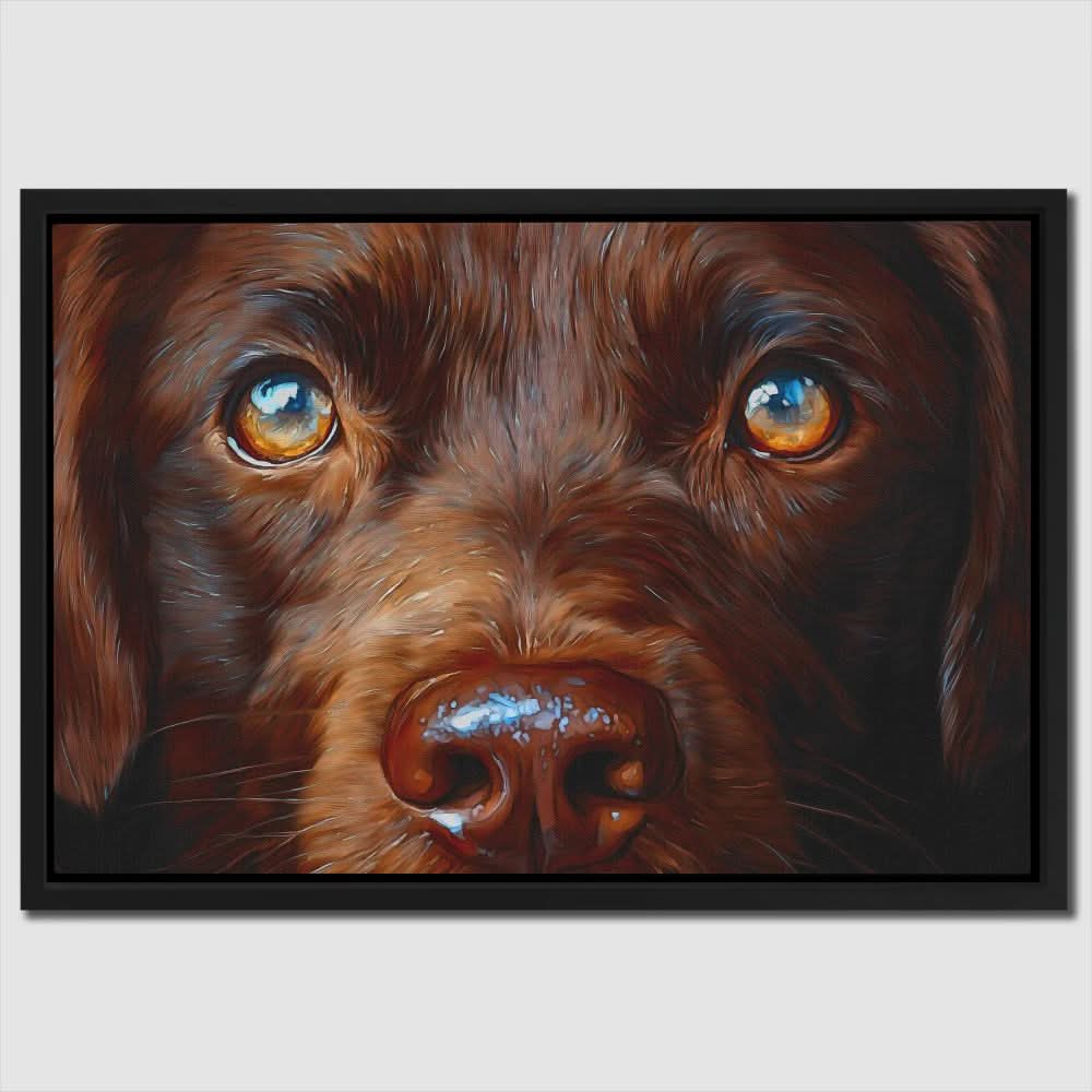 Brown Noser - Large Modern Canvas Print