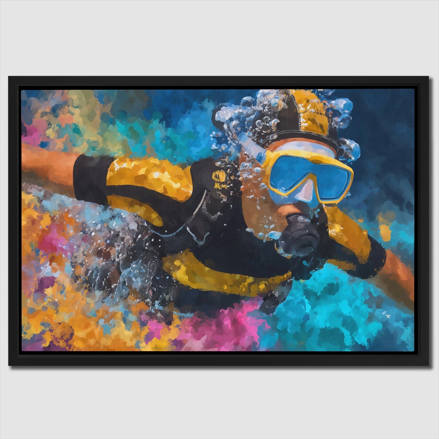 Bubble Trail Explorer - Luxury Wall Art