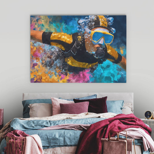 Bubble Trail Explorer - Luxury Wall Art