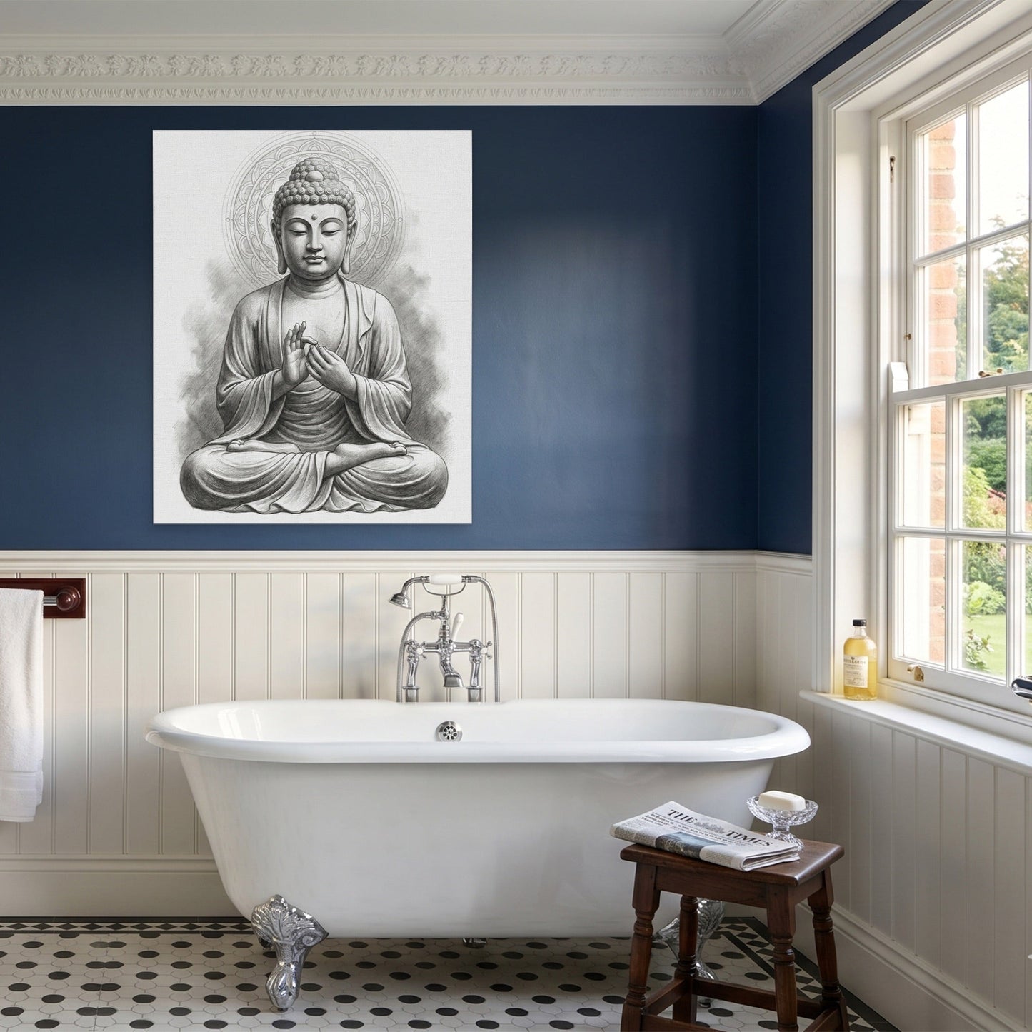 Buddha Chalk Meditation