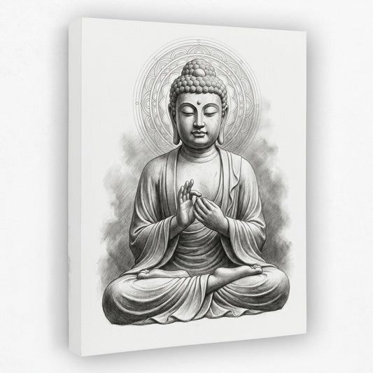 Buddha Chalk Meditation