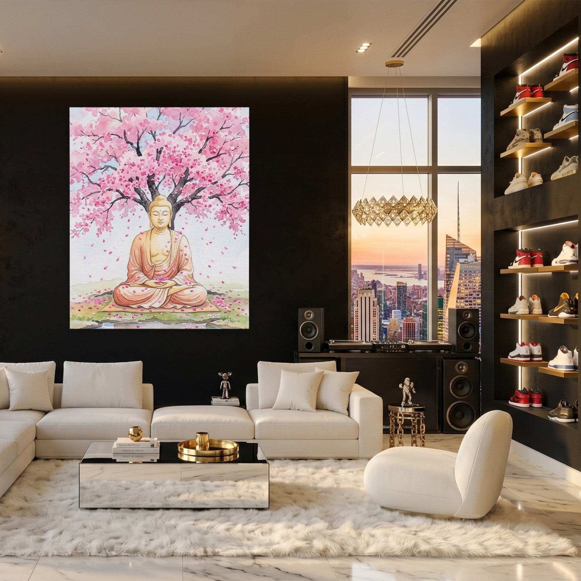 Buddha Cherry Blossom