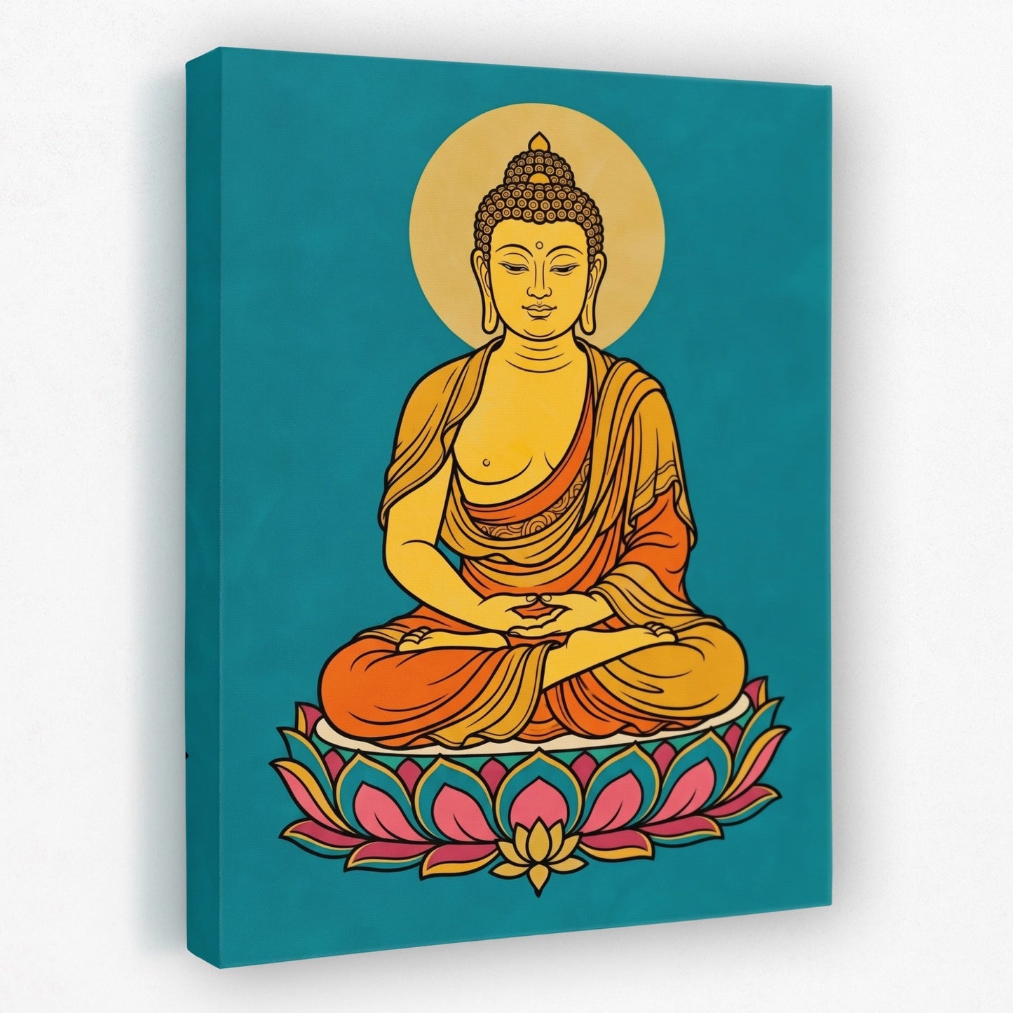 Buddha Lotus Gold