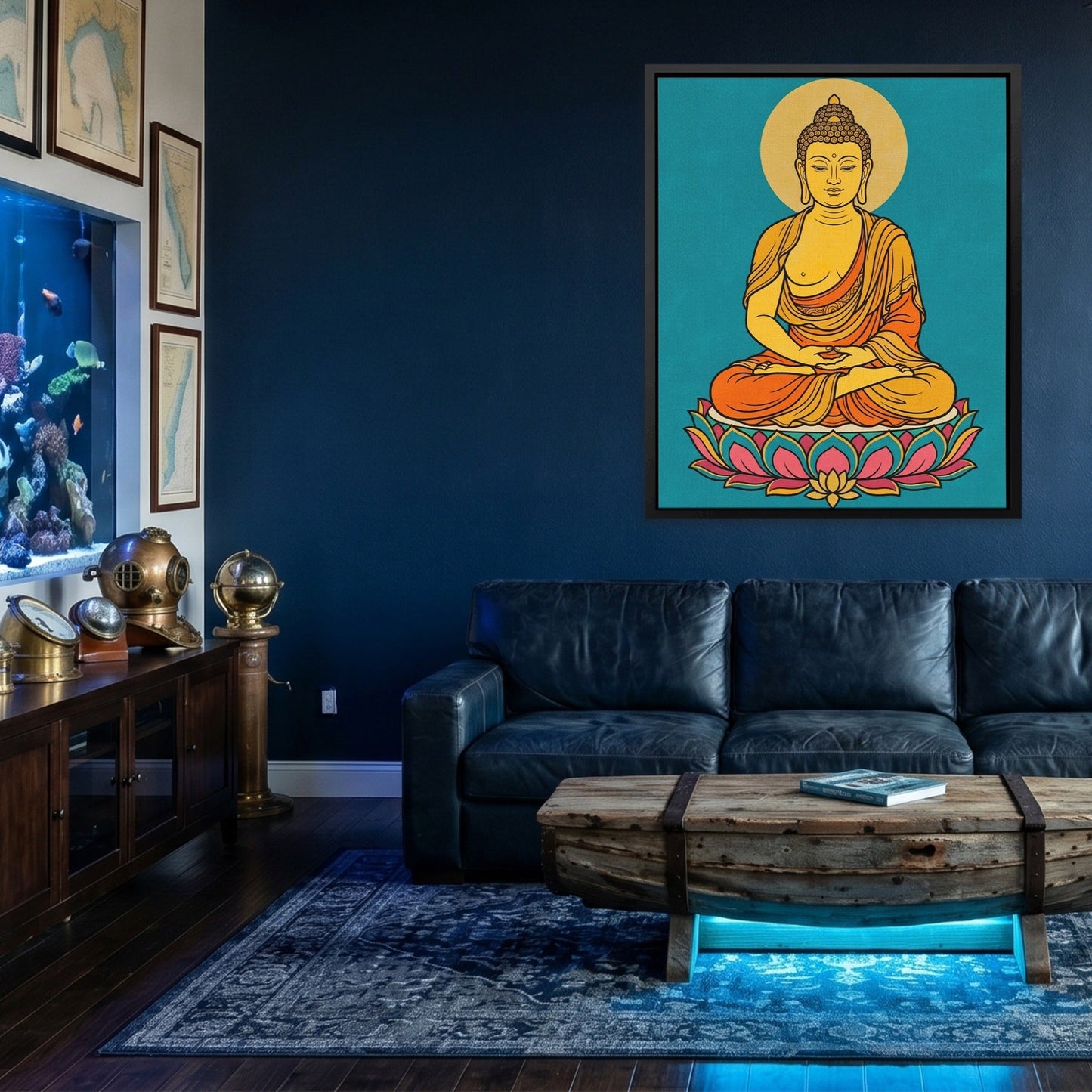 Buddha Lotus Gold