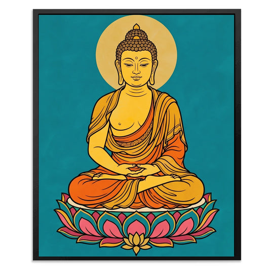 Buddha Lotus Gold