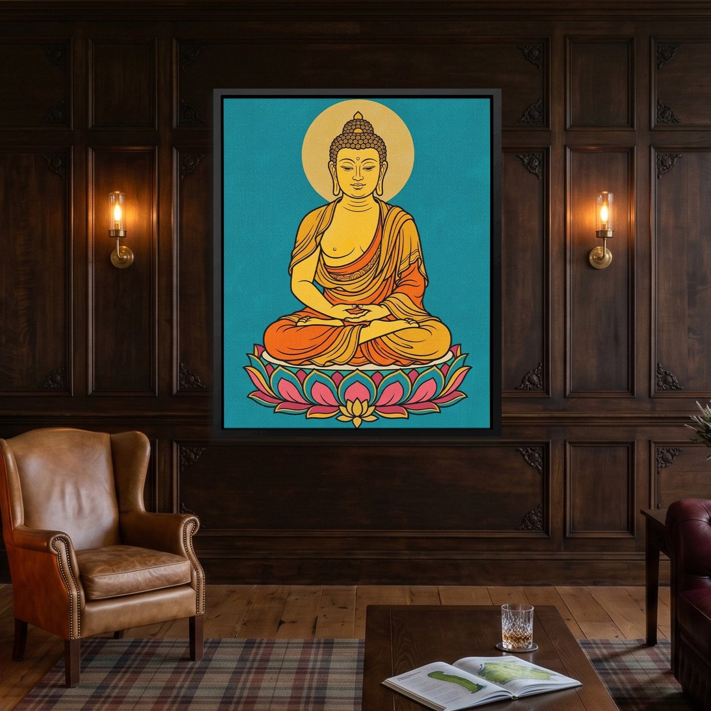 Buddha Lotus Gold