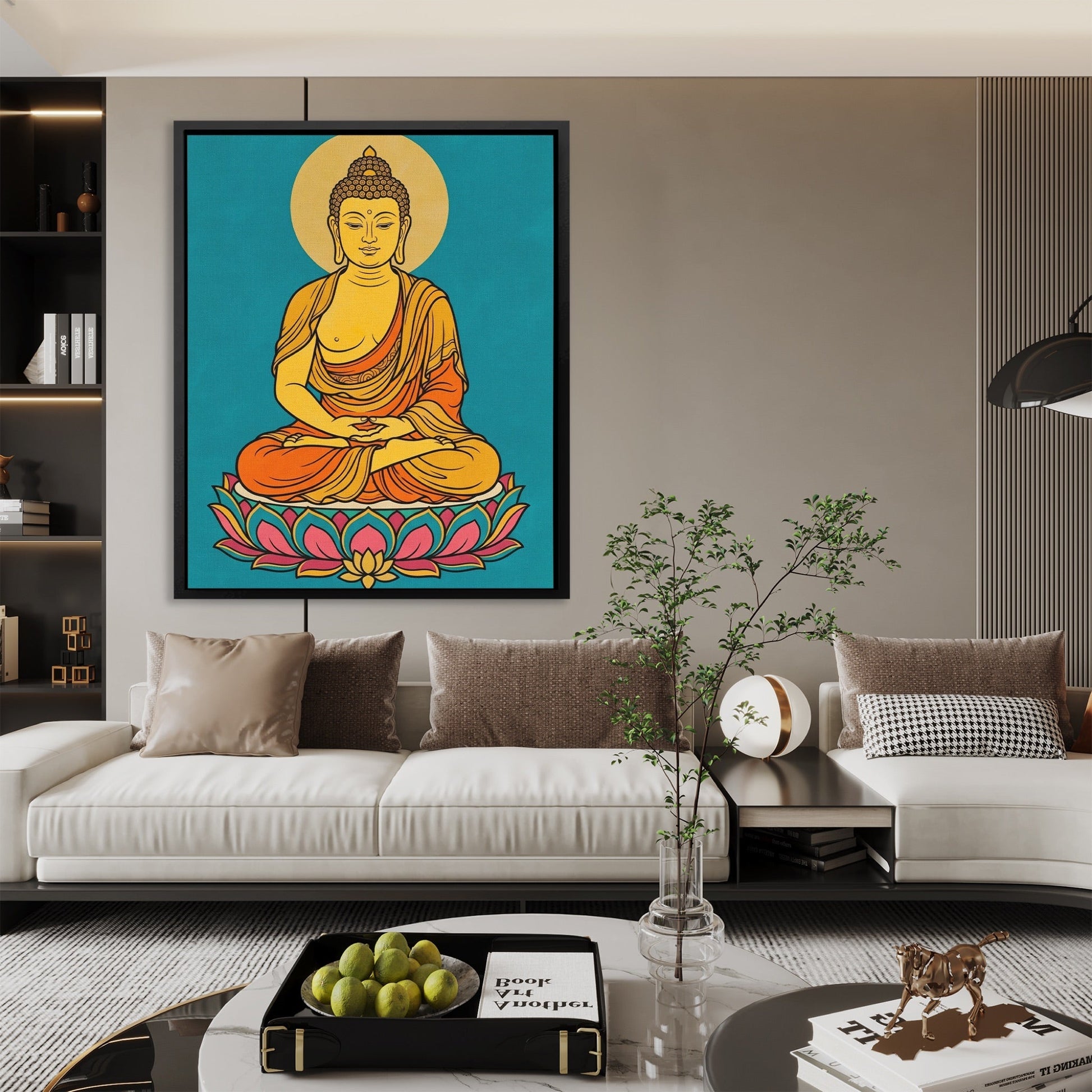 Buddha Lotus Gold