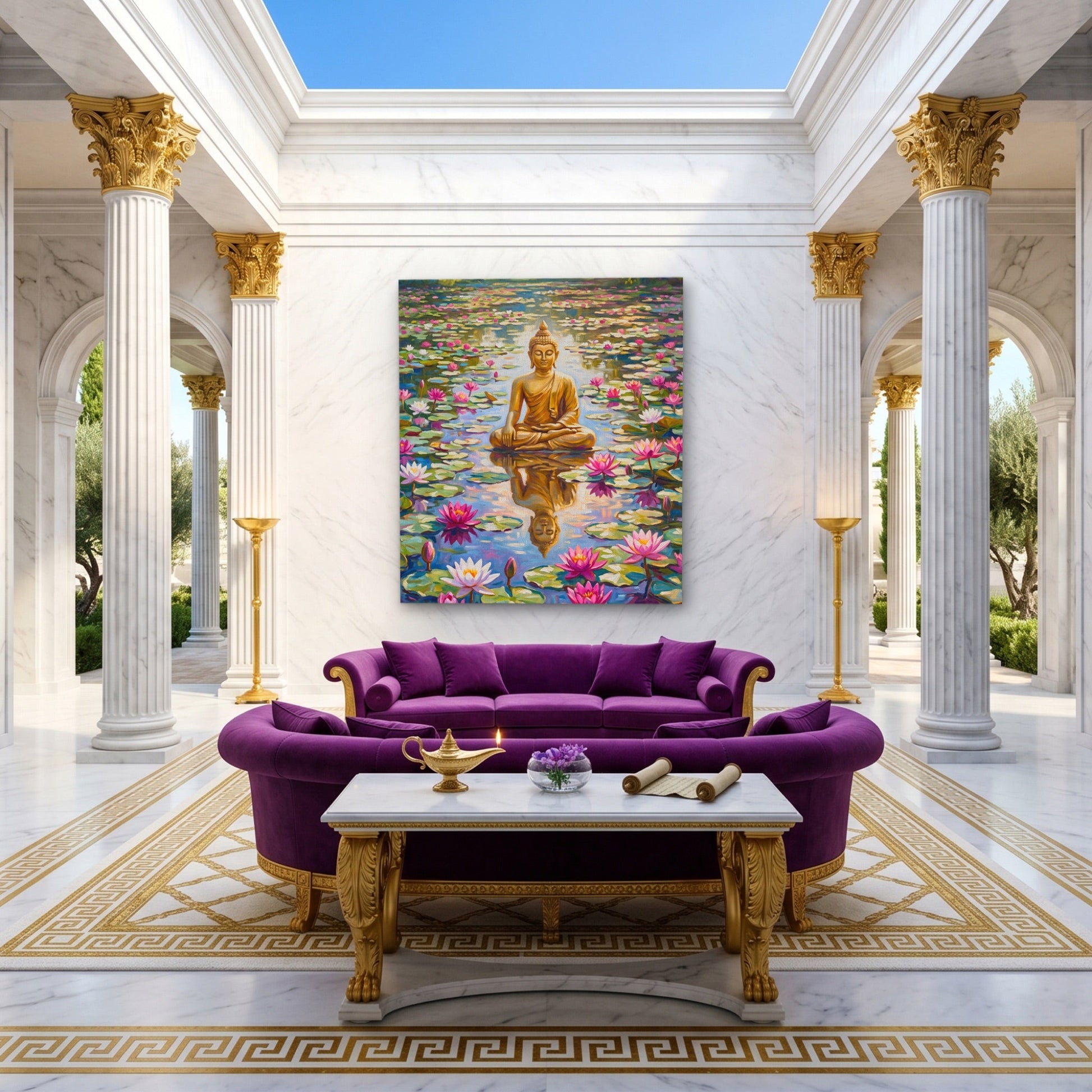 Buddha Lotus Pond