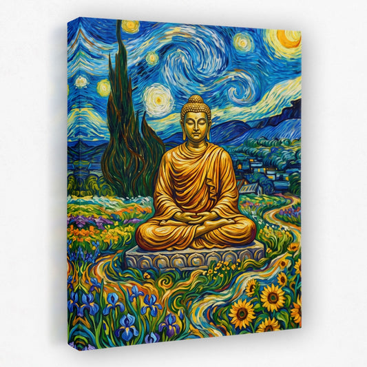 Buddha Starry Night
