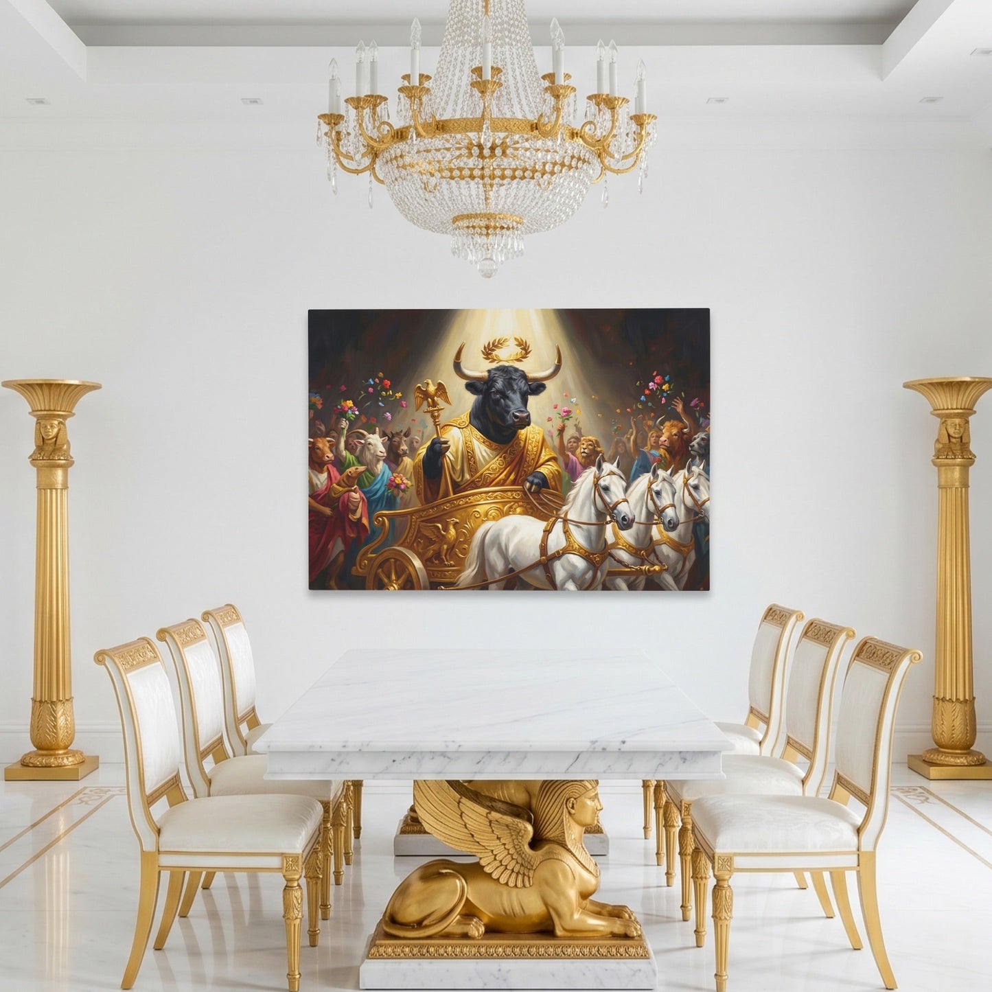 Bull Golden Ascension