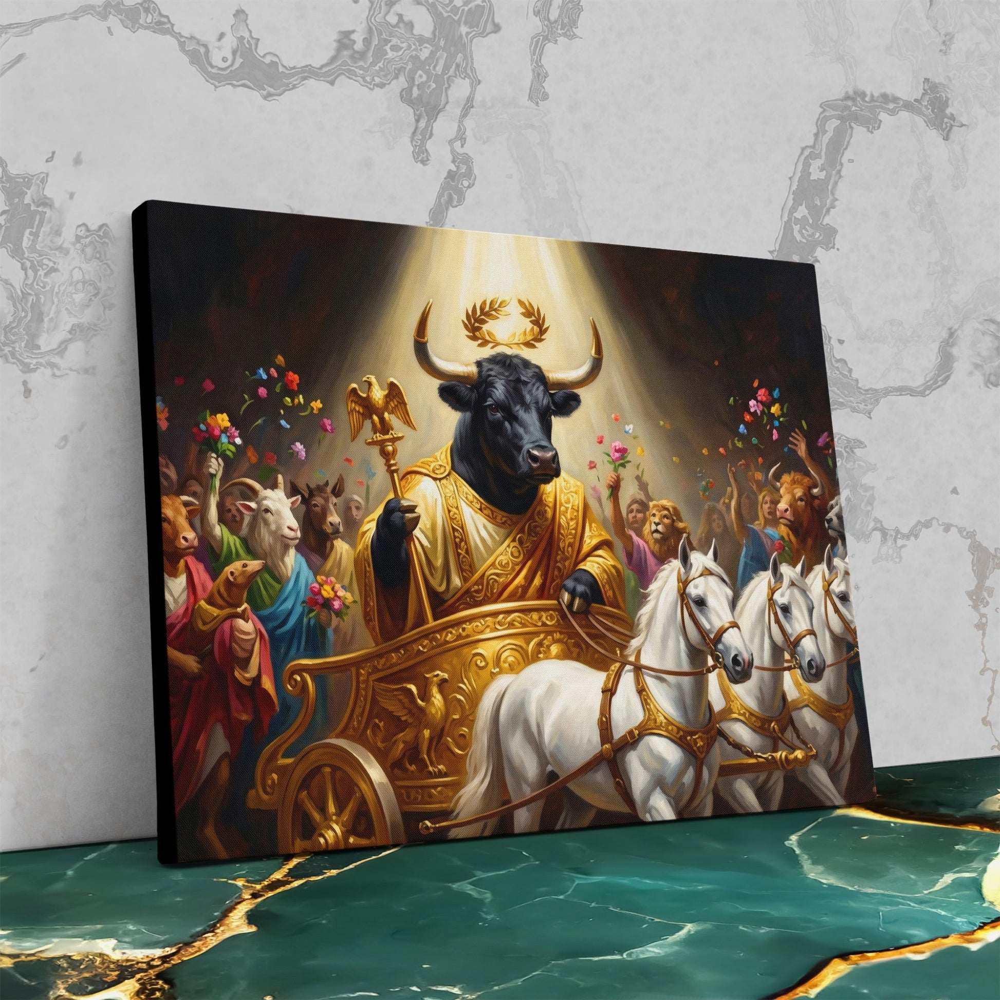 Bull Golden Ascension