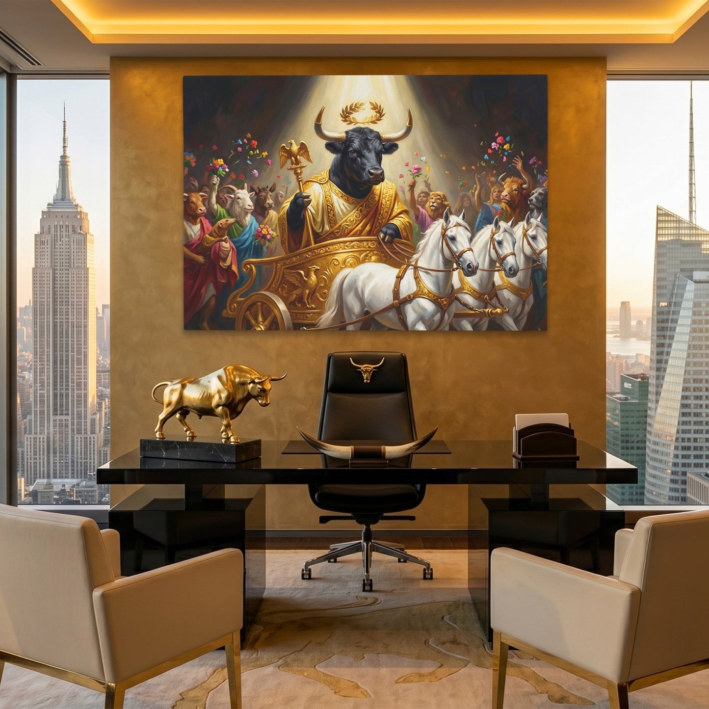 Bull Golden Ascension