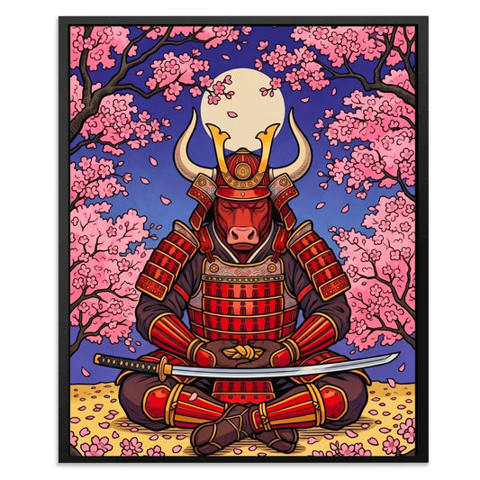 Bull Samurai Meditation