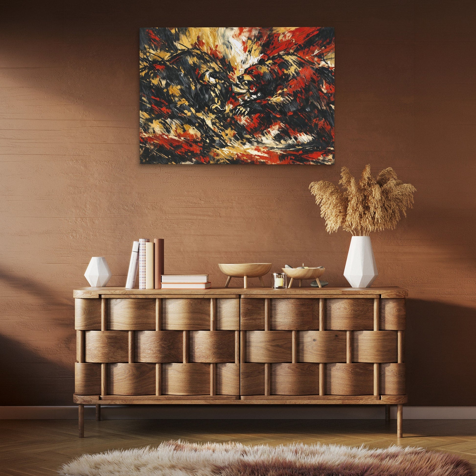 Bull V Bear Masterpiece - Luxury Wall Art