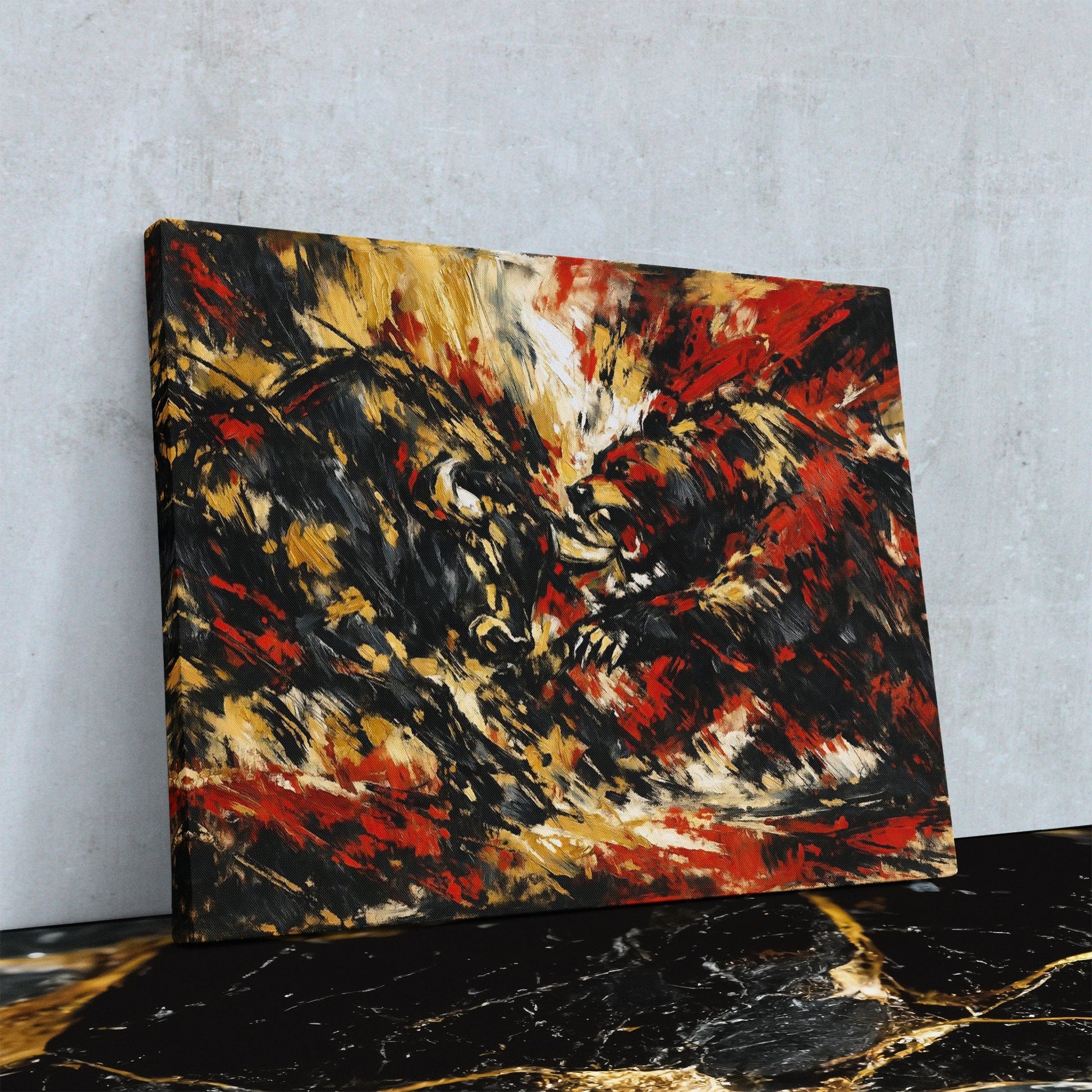 Bull V Bear Masterpiece - Luxury Wall Art