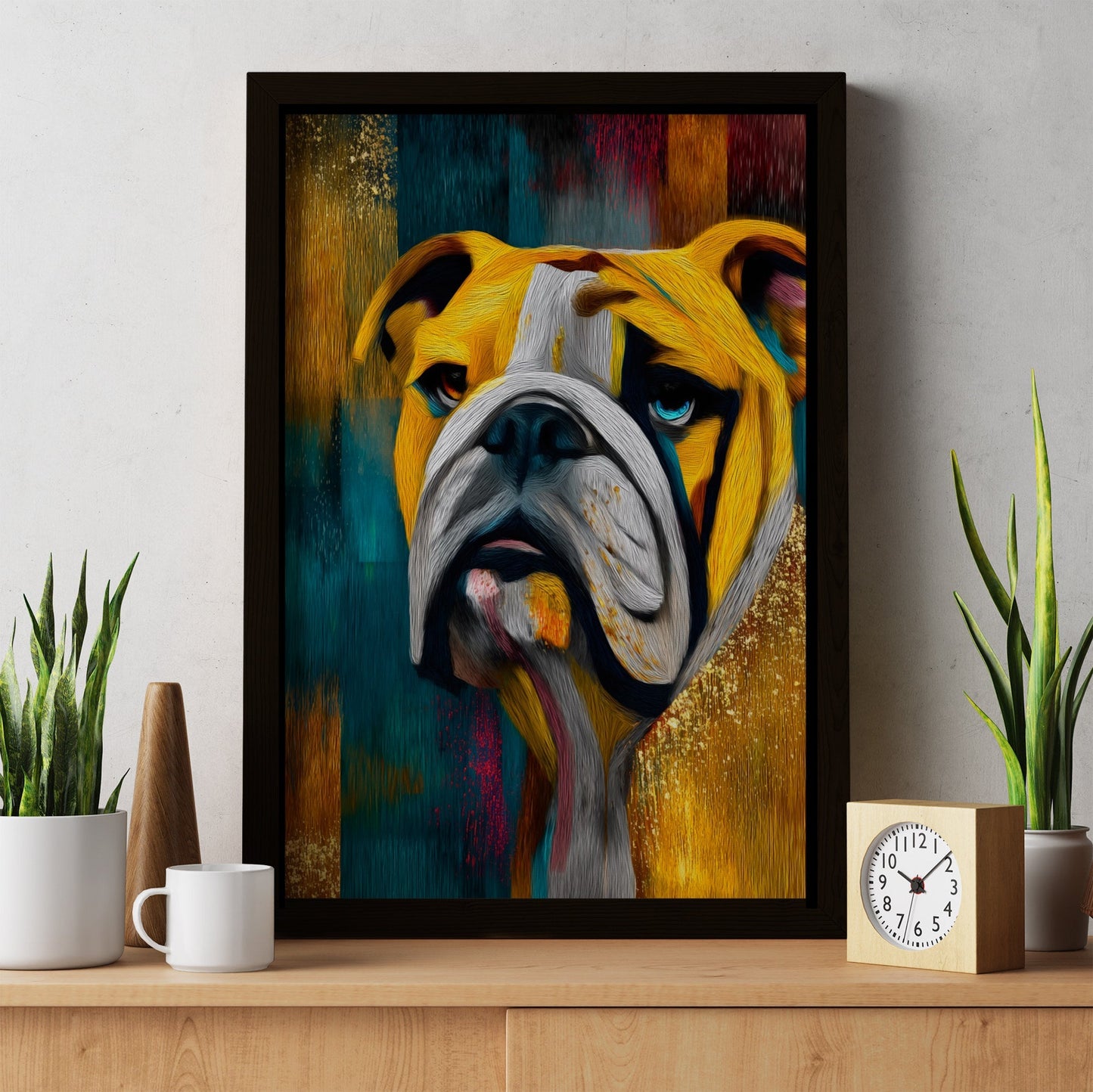Bulldog Copper Dreams - Luxury Wall Art