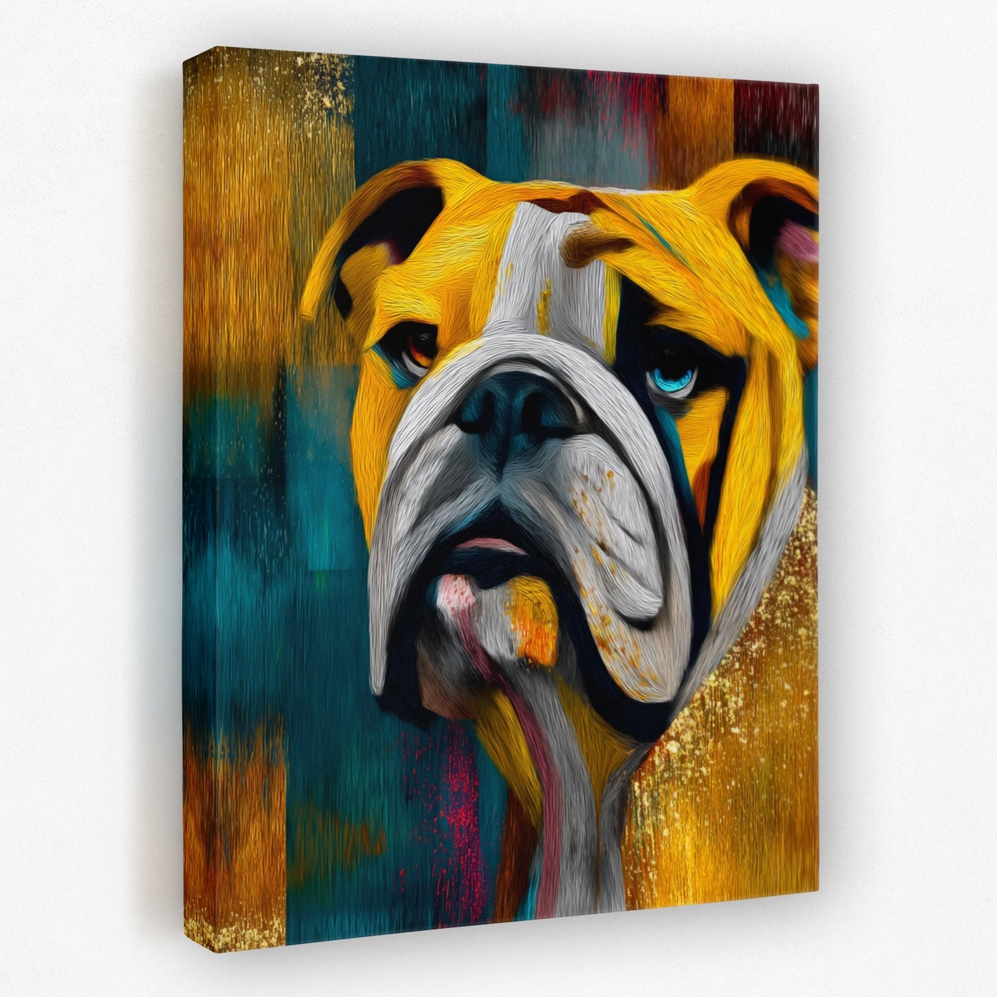 Bulldog Copper Dreams - Luxury Wall Art