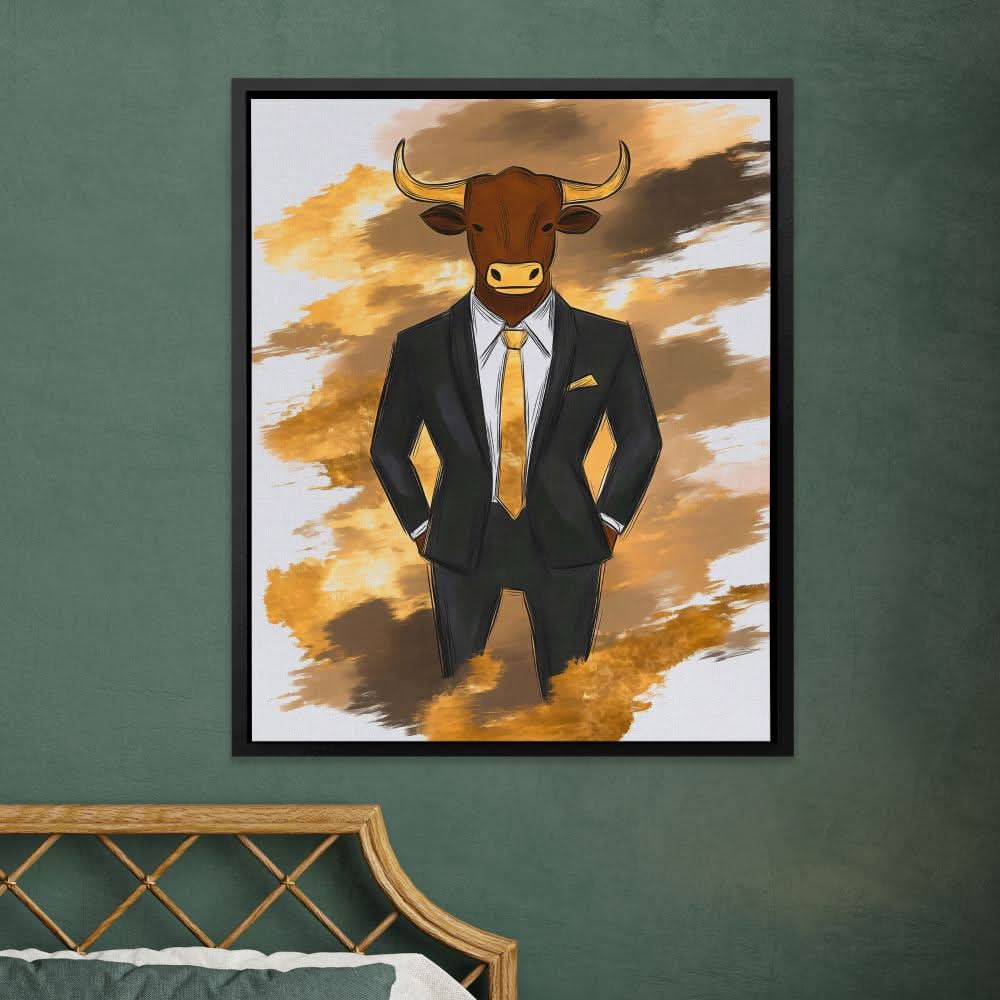 Bullish Ambition - Wall Art Print