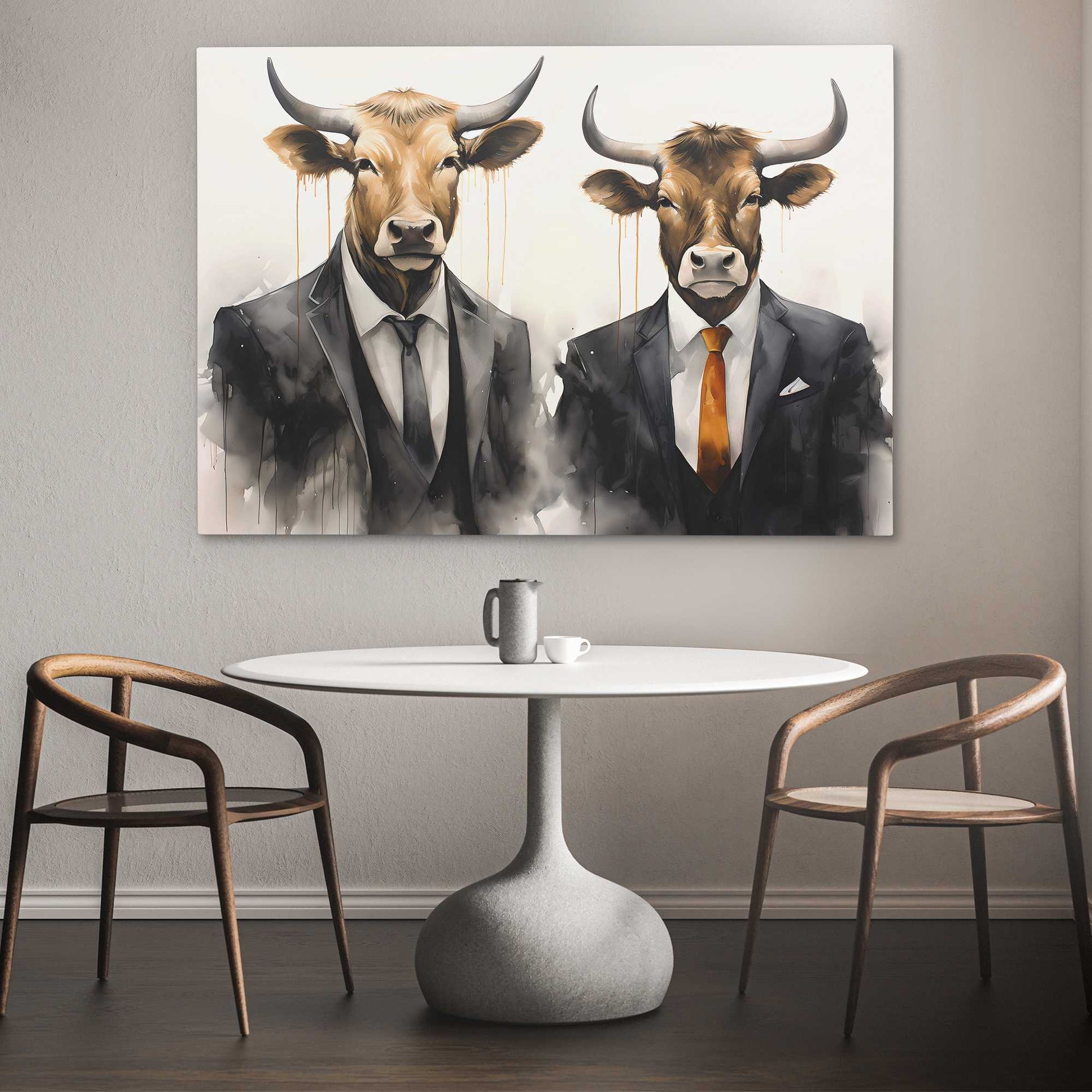 Bullish Opportunities - Wall Art in Black Frame