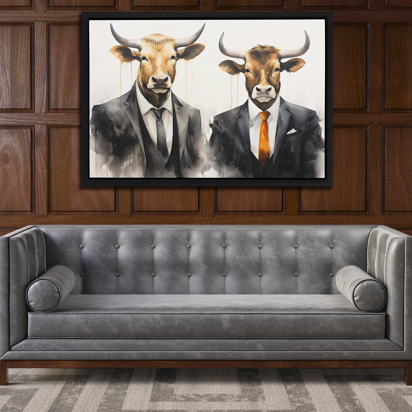 Bullish Opportunities - Bull Art for Office