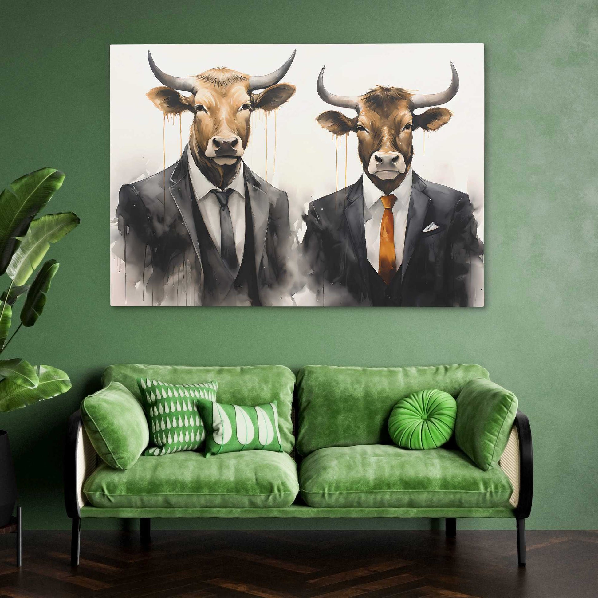 Bullish Opportunities - Large Canvas Print