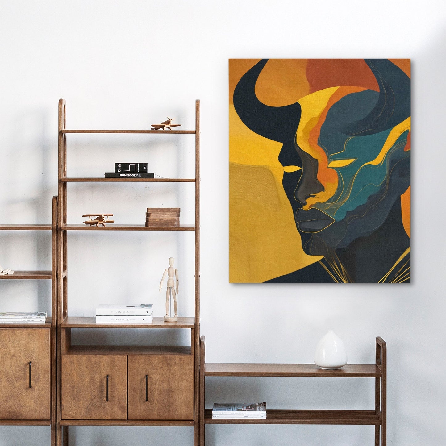 Bull's Copper Fury - Luxury Wall Art