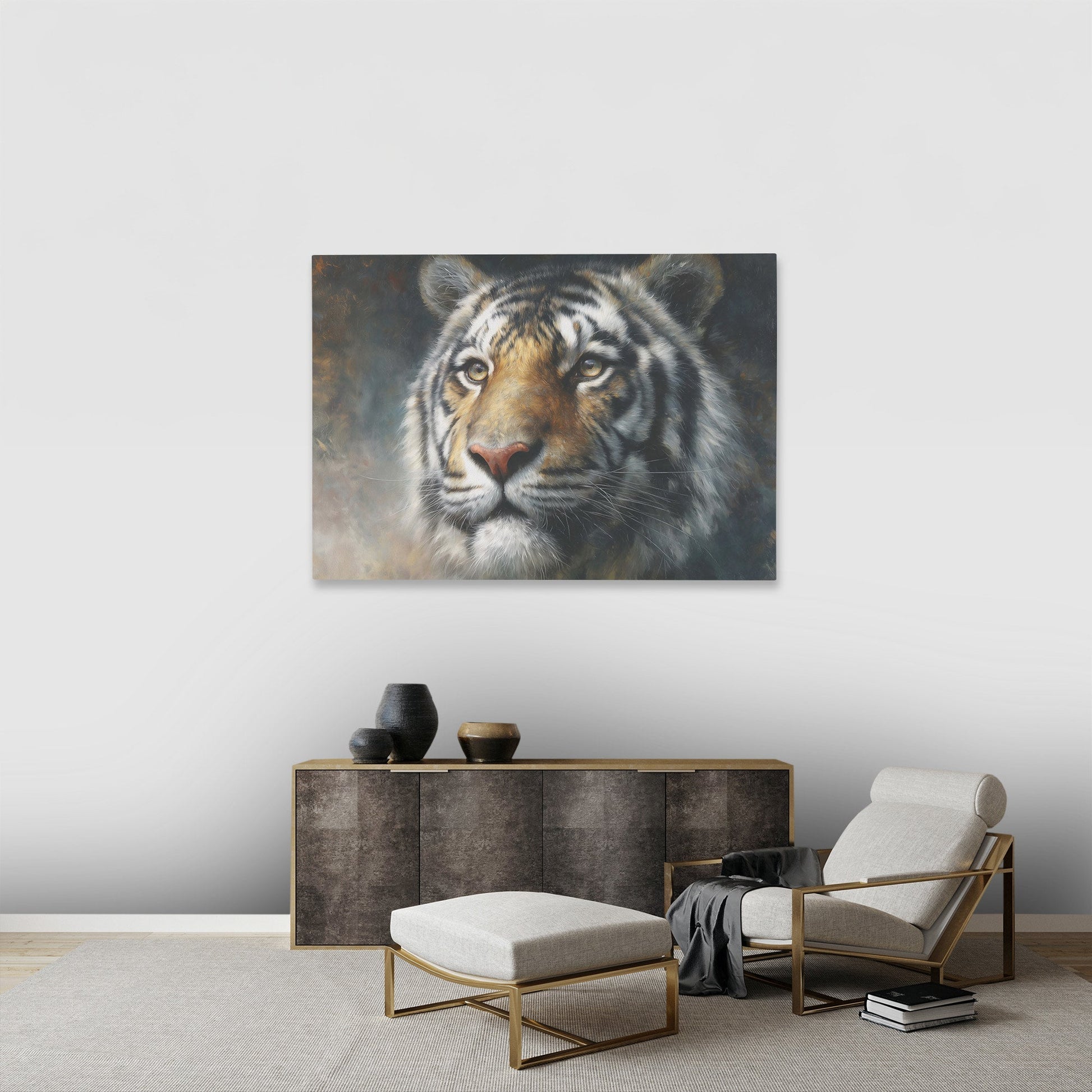 Burning Gaze Eternal - Luxury Wall Art