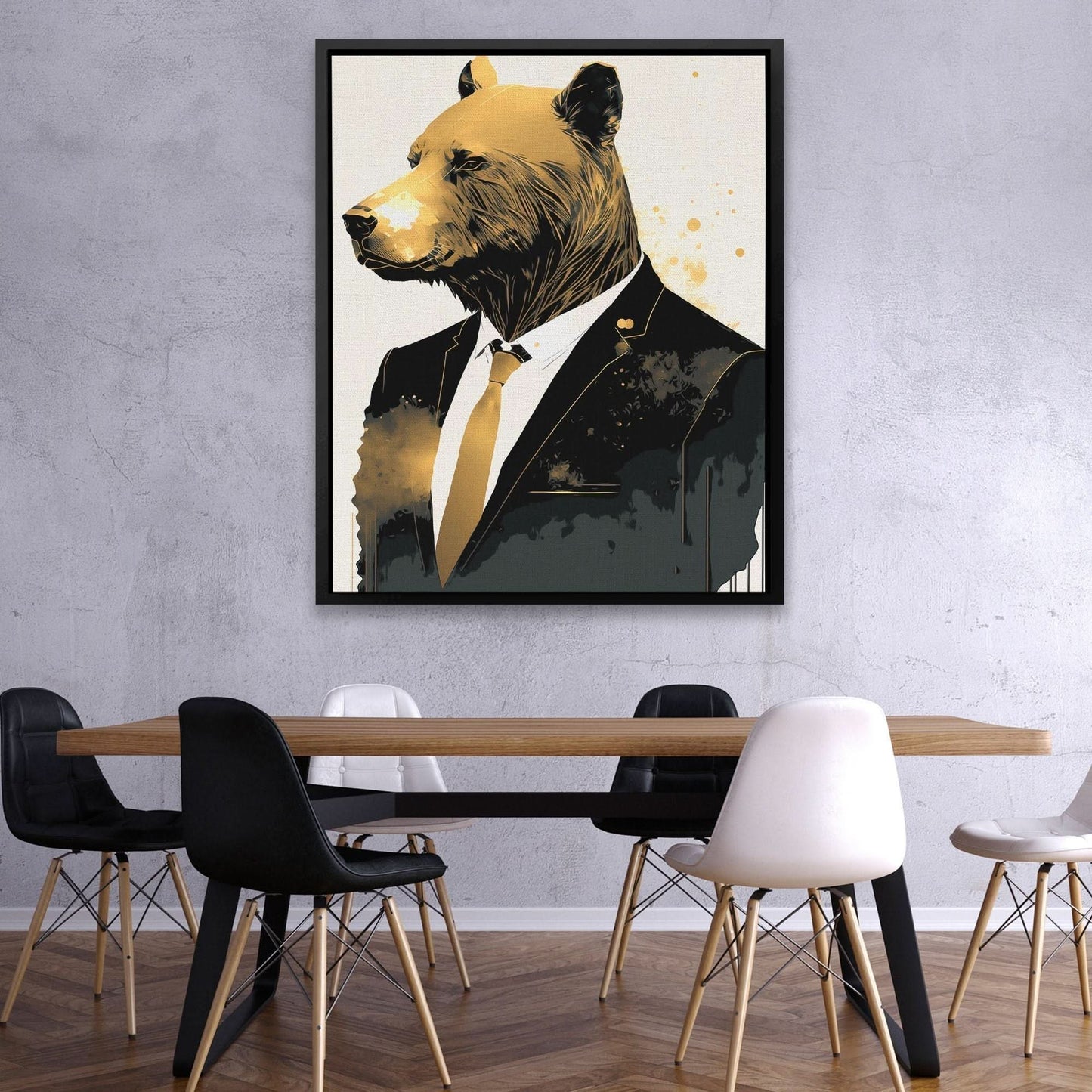 Business Bear - Bear Art