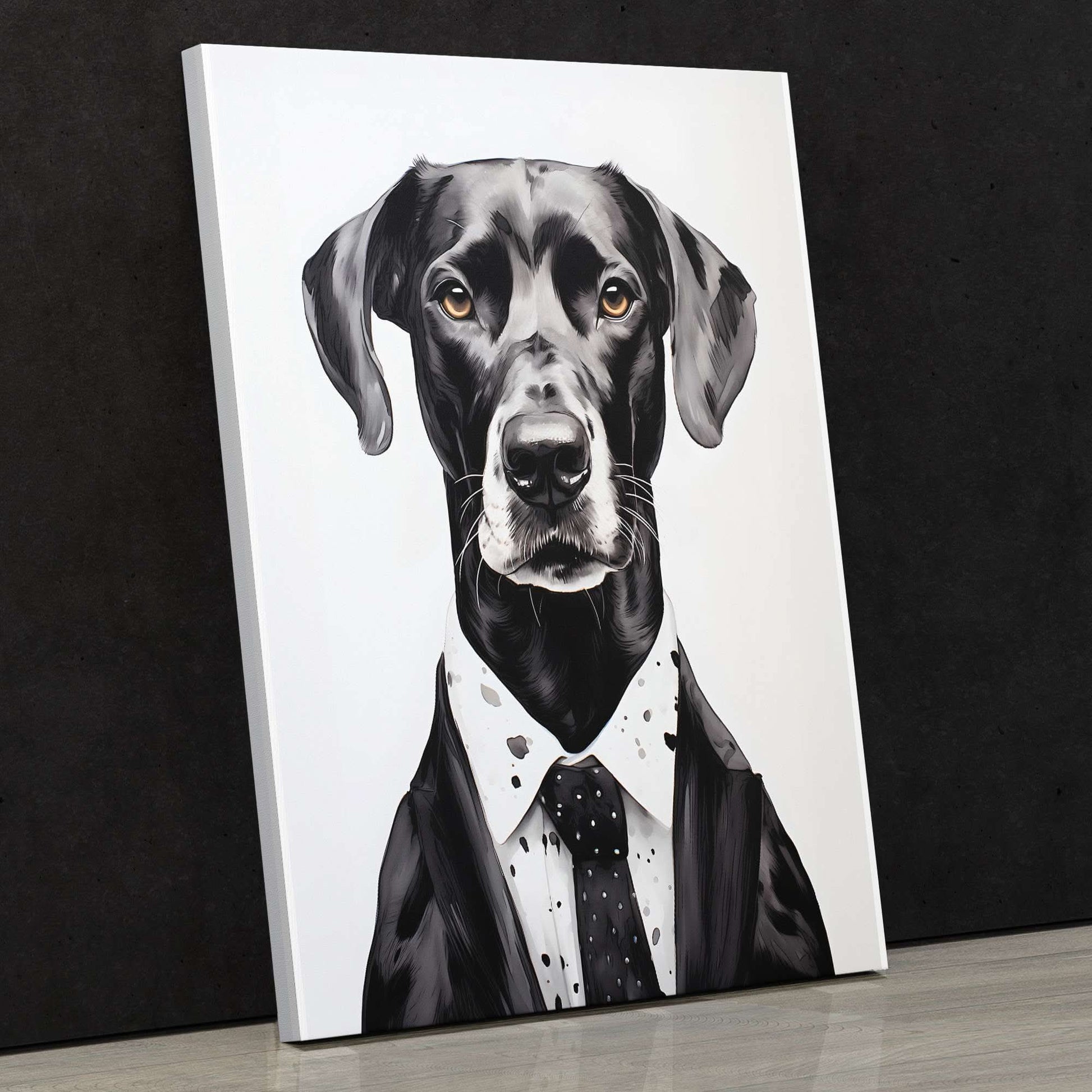 Business Lab - Wall Art in Black Frame