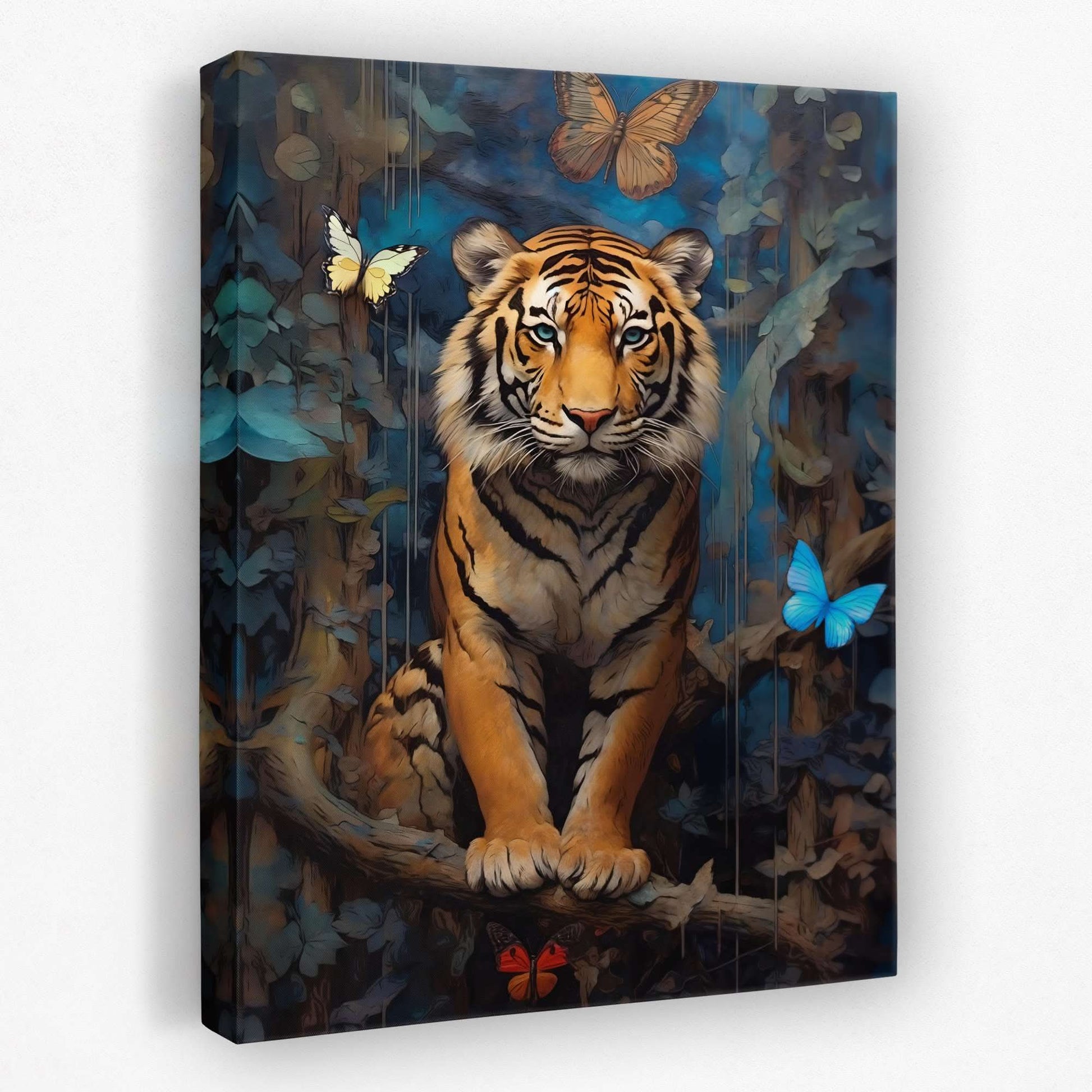 Butterfly Tiger - Animals Canvas Wall Art