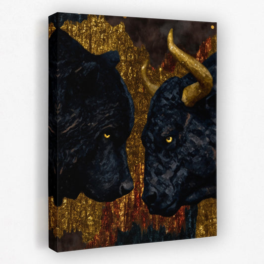 Byzantine Elephant Portrait - Luxury Wall Art