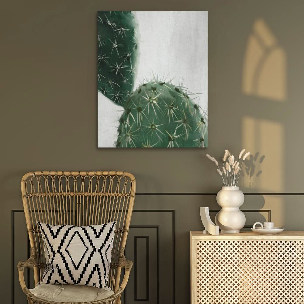 Cactus Plain - Framed Wall Art