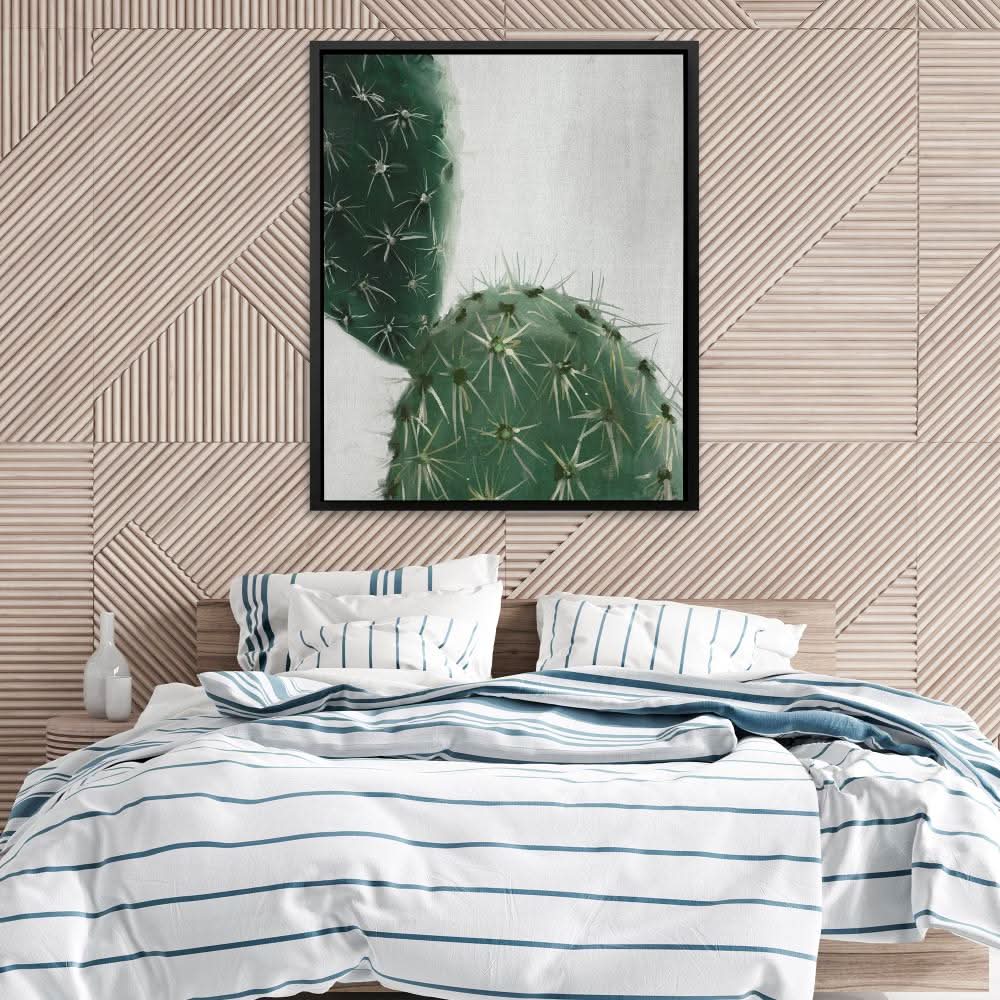 Cactus Plain - Framed Art Print