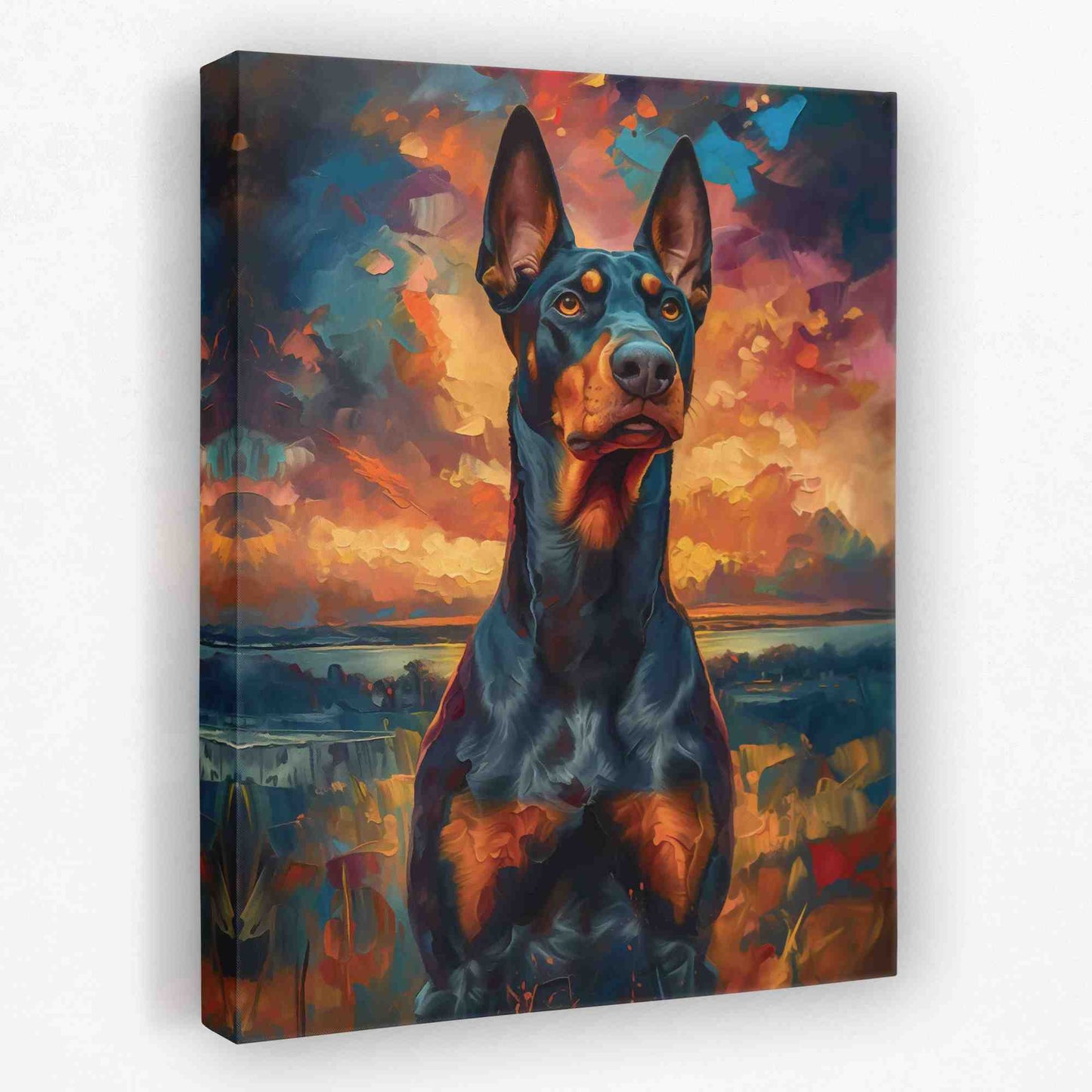 Call to Attention - Animals Canvas Wall Art