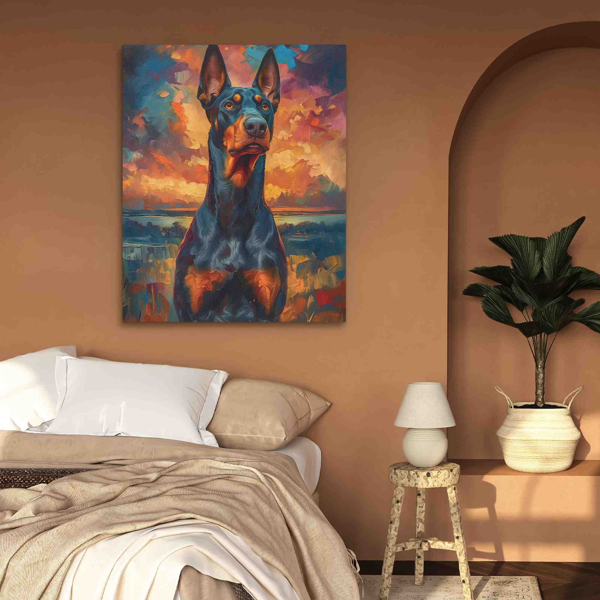 Call to Attention - Large Canvas Print
