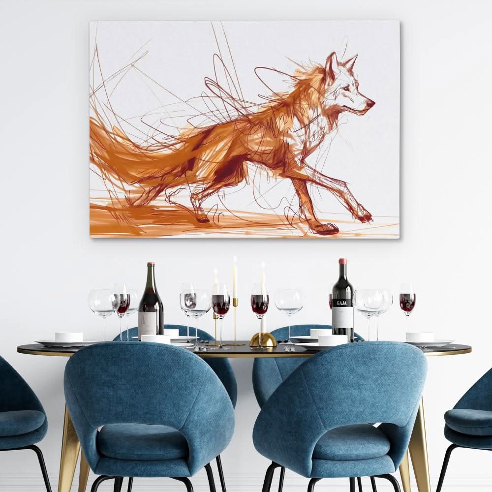 Call to the Wild - Large Canvas Print