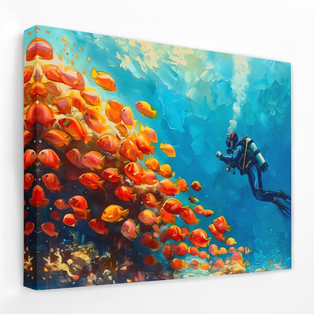 Calm Aura - Adventure Canvas Wall Art