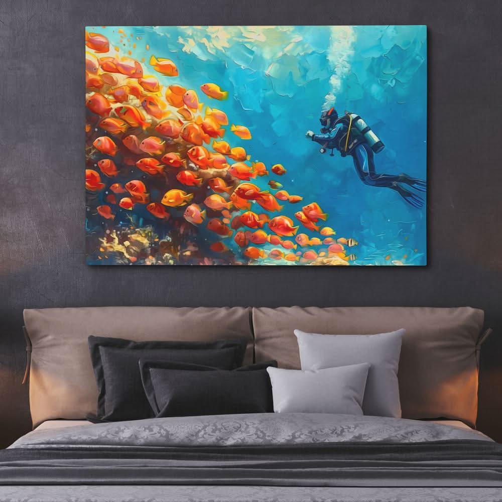 Calm Aura - Large Canvas Print